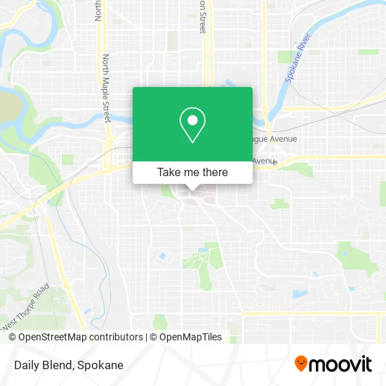 Daily Blend map