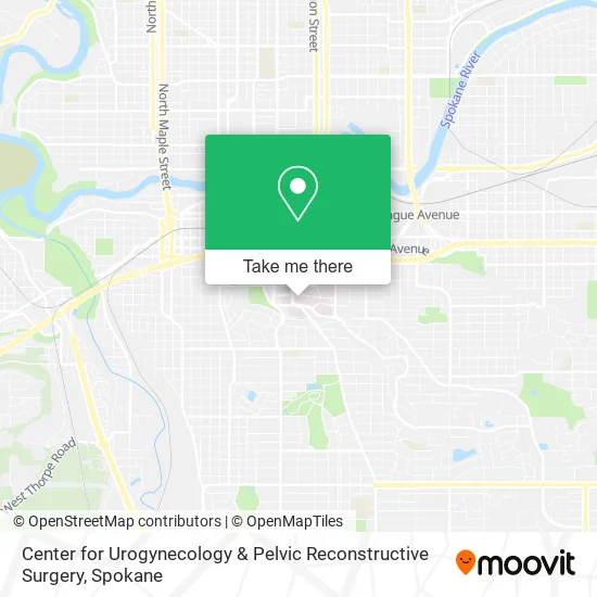 Center for Urogynecology & Pelvic Reconstructive Surgery map