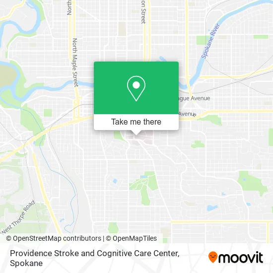 Providence Stroke and Cognitive Care Center map