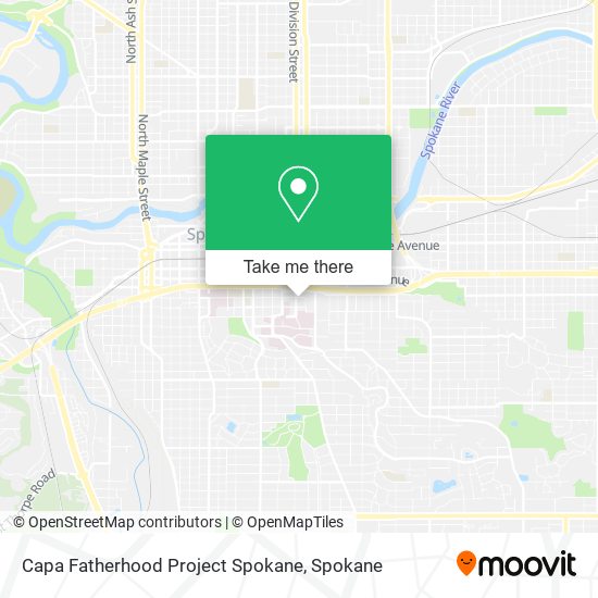 Mapa de Capa Fatherhood Project Spokane