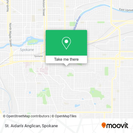 Mapa de St. Aidan's Anglican