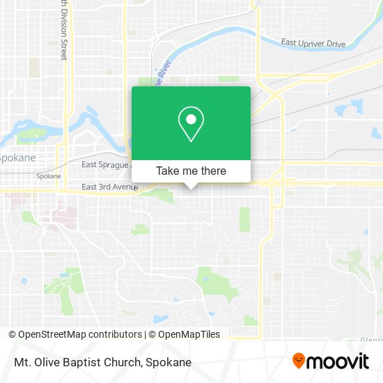 Mt. Olive Baptist Church map