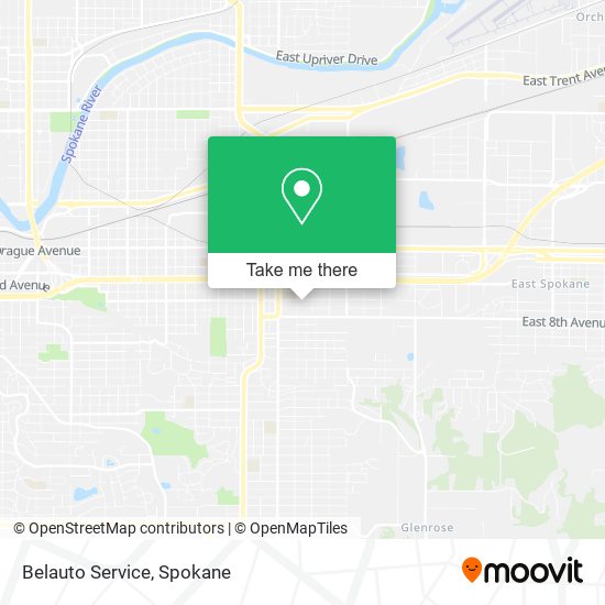 Belauto Service map