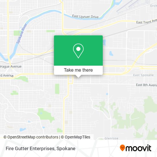 Fire Gutter Enterprises map