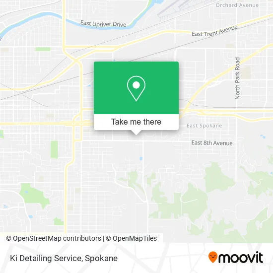 Ki Detailing Service map