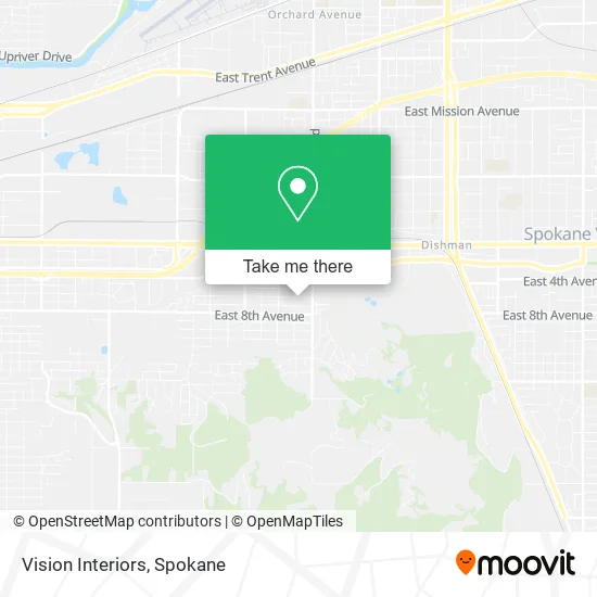 Vision Interiors map