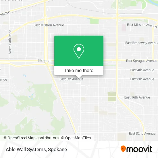 Able Wall Systems map