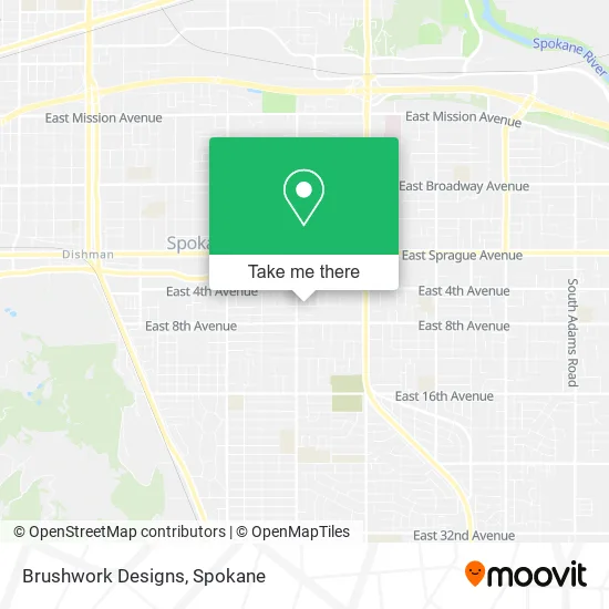 Brushwork Designs map