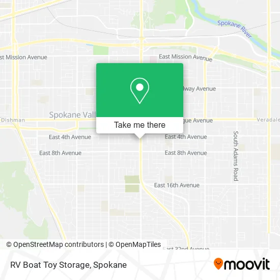 RV Boat Toy Storage map