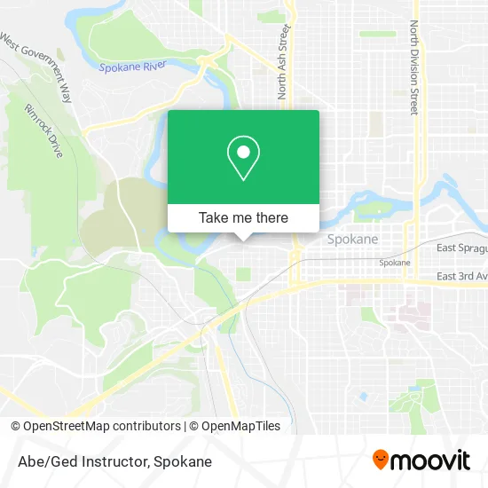 Abe/Ged Instructor map