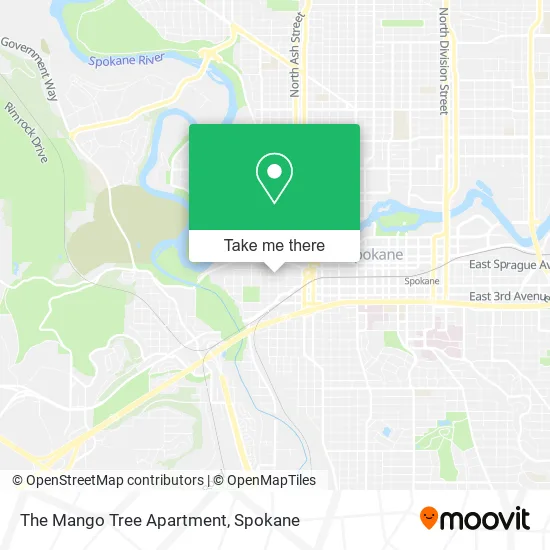 The Mango Tree Apartment map
