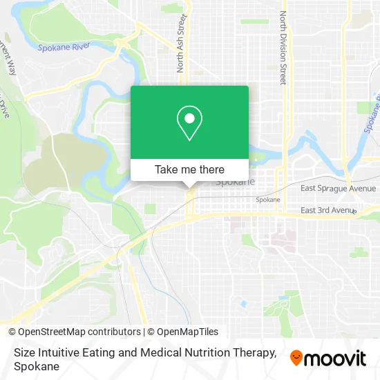 Size Intuitive Eating and Medical Nutrition Therapy map