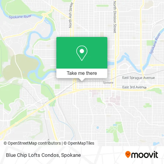 Blue Chip Lofts Condos map