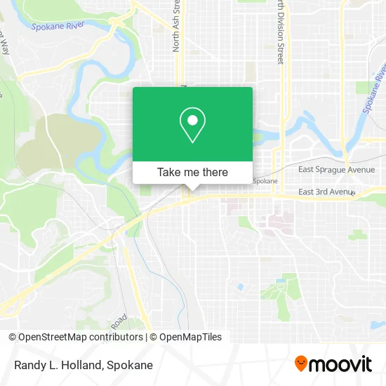 Randy L. Holland map