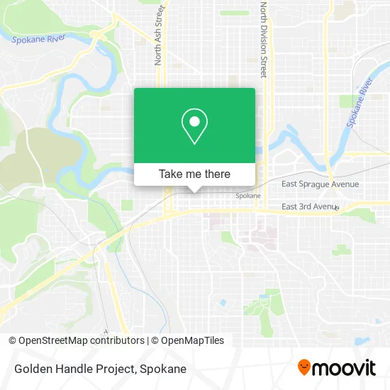 Mapa de Golden Handle Project