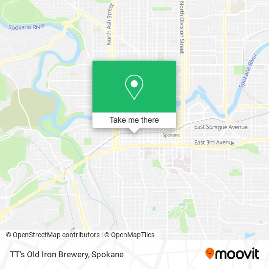 Mapa de TT's Old Iron Brewery