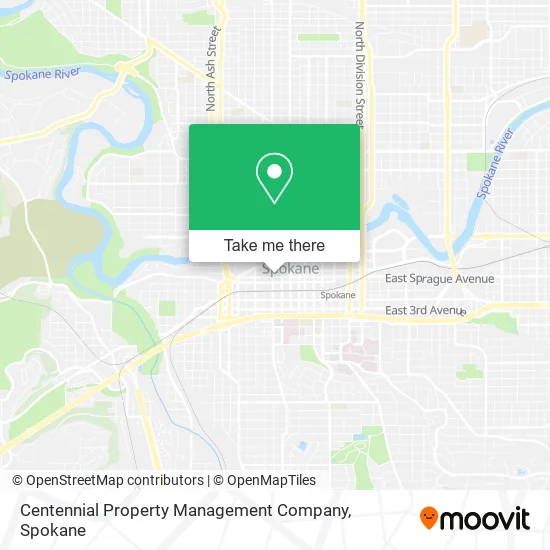 Mapa de Centennial Property Management Company