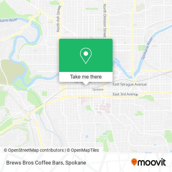 Brews Bros Coffee Bars map