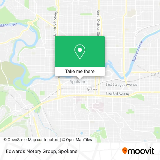Mapa de Edwards Notary Group