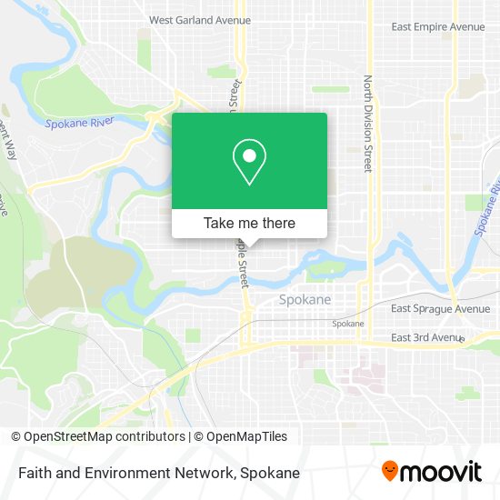 Faith and Environment Network map