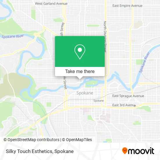 Silky Touch Esthetics map