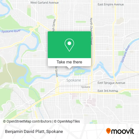 Mapa de Benjamin David Platt