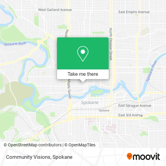 Community Visions map