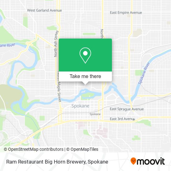 Mapa de Ram Restaurant Big Horn Brewery