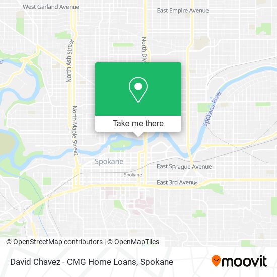 Mapa de David Chavez - CMG Home Loans