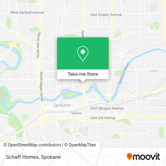 Schaff Homes map