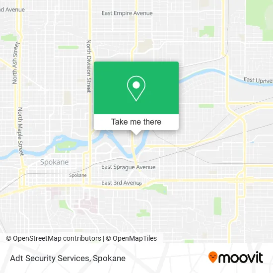 Adt Security Services map