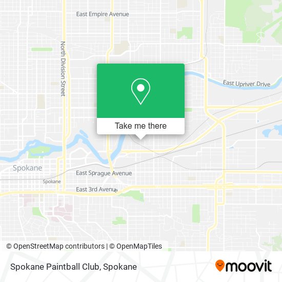 Spokane Paintball Club map