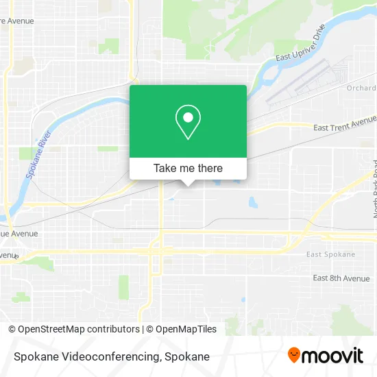 Mapa de Spokane Videoconferencing