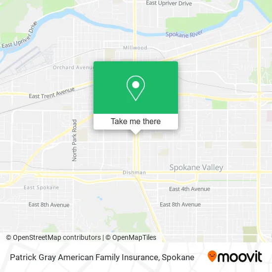 Patrick Gray American Family Insurance map