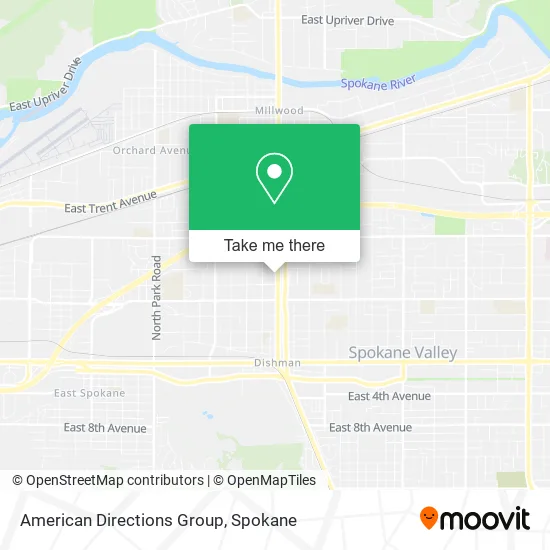 Mapa de American Directions Group