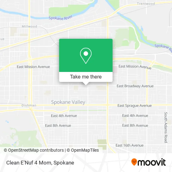 Clean E'Nuf 4 Mom map