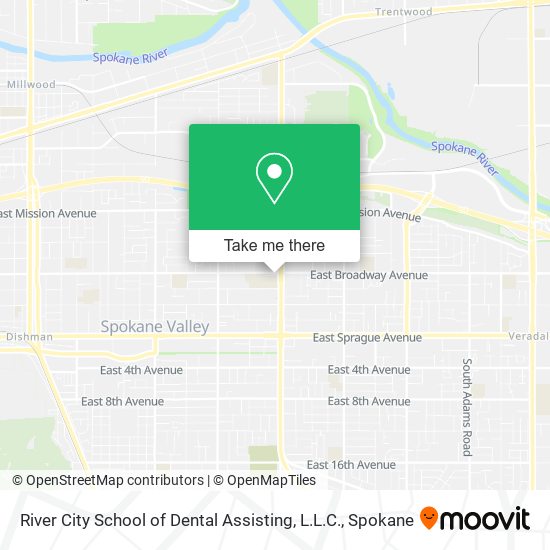 River City School of Dental Assisting, L.L.C. map