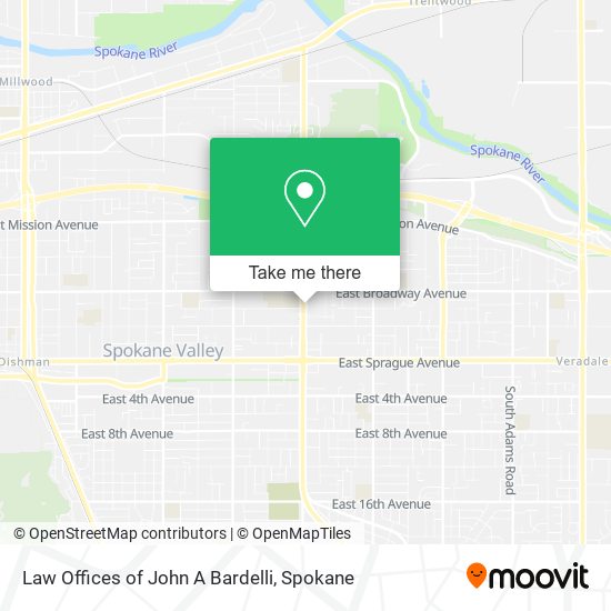 Mapa de Law Offices of John A Bardelli