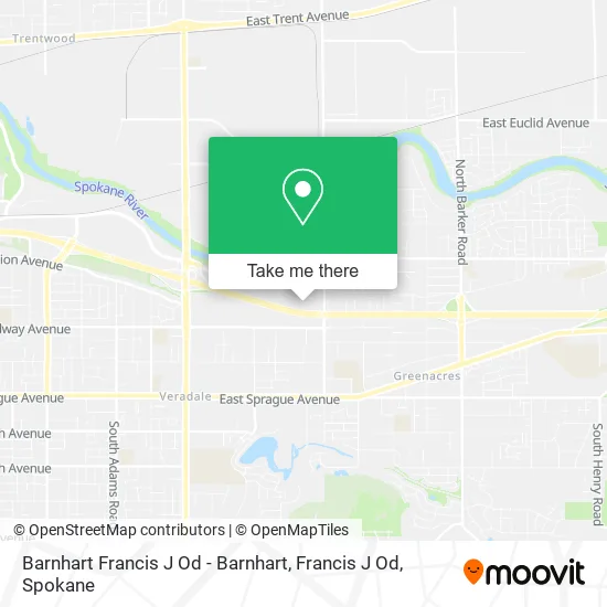 Mapa de Barnhart Francis J Od - Barnhart, Francis J Od