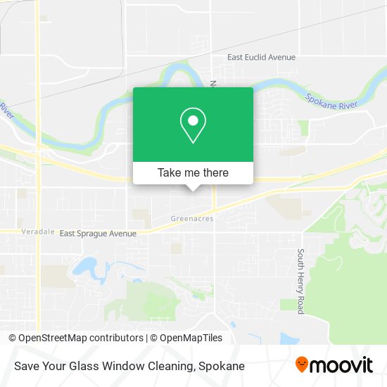 Save Your Glass Window Cleaning map