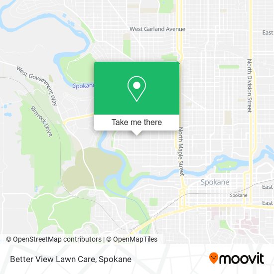 Mapa de Better View Lawn Care