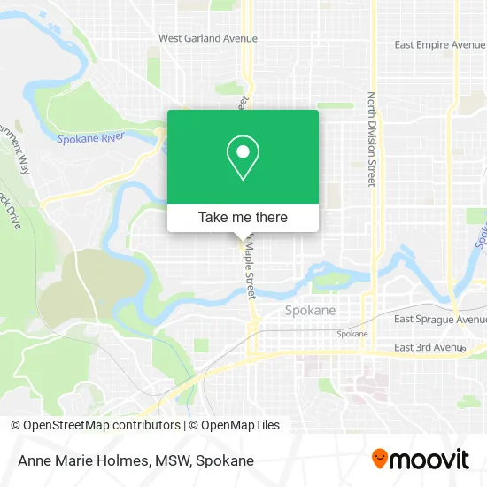 Mapa de Anne Marie Holmes, MSW