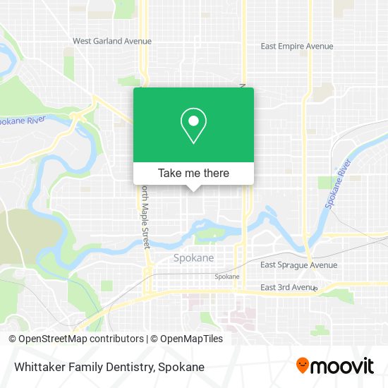Mapa de Whittaker Family Dentistry
