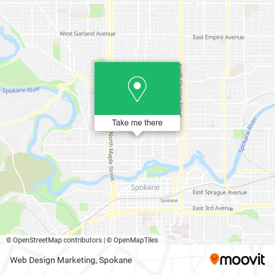 Mapa de Web Design Marketing