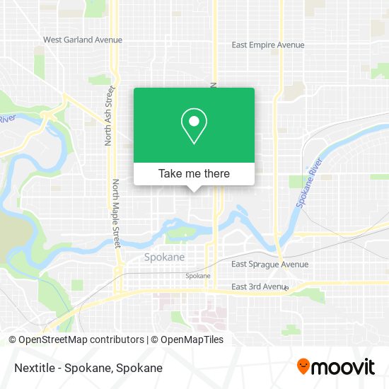 Nextitle - Spokane map