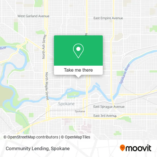 Community Lending map