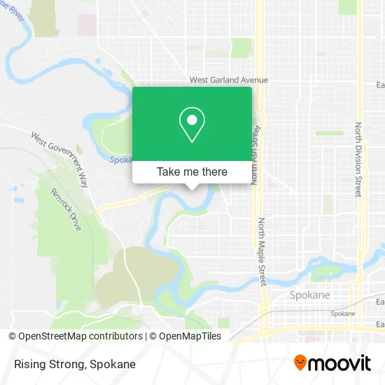 Rising Strong map