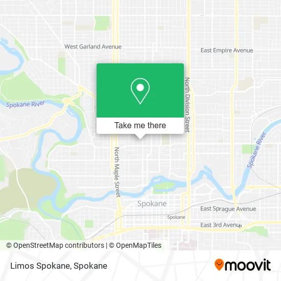 Limos Spokane map