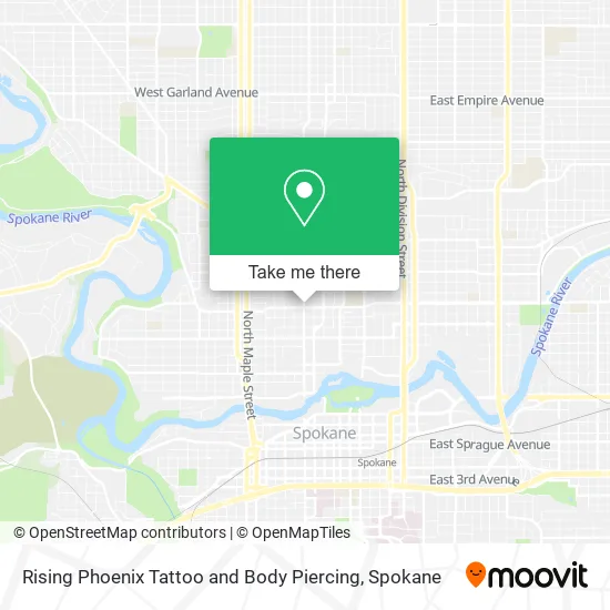 Mapa de Rising Phoenix Tattoo and Body Piercing