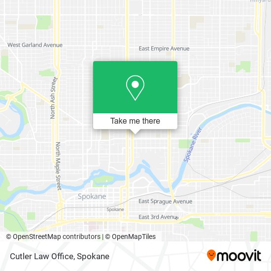 Mapa de Cutler Law Office